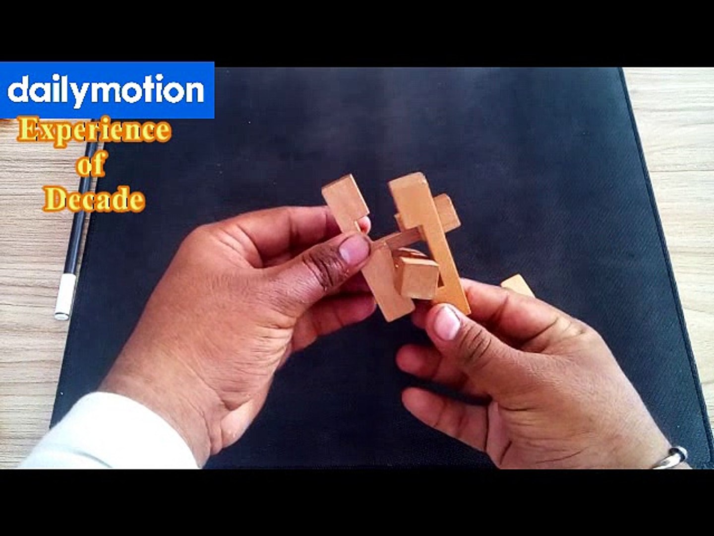 Wooden cross puzzle solution - video Dailymotion