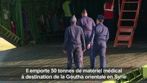 Paris et Moscou livrent de l'aide humanitaire à la Syrie