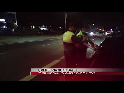 Me shpejtësi dhe të dehur në timon, pranga drejtuesve të mjeteve - News, Lajme - Vizion Plus