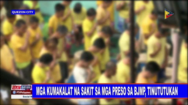 Overpopulated na kulungan, sanhi ng pagkalat ng sakit sa BJMP