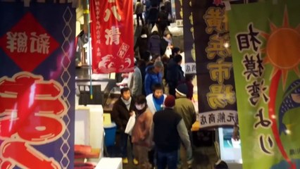 Unique seafood - giant tuna