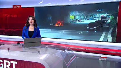 İstanbul D-100 Karayolunda Araç Yandı