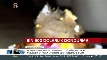 Bin 500 dolarlık dondurma