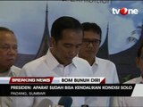 Komentar Presiden Jokowi Terkait Bom Bunuh Diri di Solo