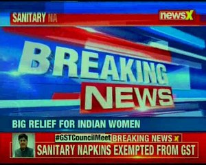 Right to Bleed: Sanitary napkins to be out of the GST net