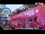 Chile Rayakan Pesta Juara