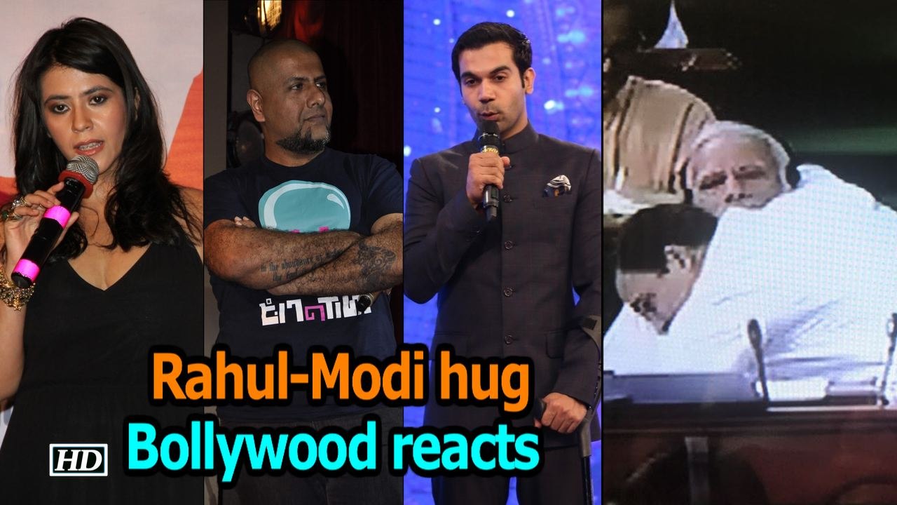 Bollywood reacts to Rahul's 'jaadu ki jhappi' to Modi