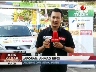 Pelabuhan Merak Mulai Tampak Lengang