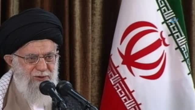 İran Dini Lideri Ayetullah Hamaney: Ülkemizde Dini Bir Hükümet Hakim Olduğu Sürece ABD ile...