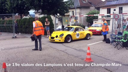Le 19e slalom des Lampions à Remiremont