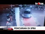 Aksi Pencurian di SPBU Matraman Terekam CCTV