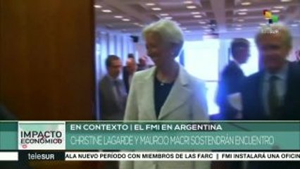 Argentina: Christine Lagarde se reunirá con Mauricio Macri