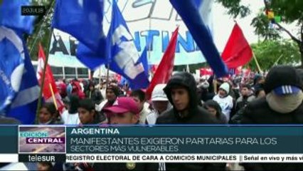 Argentinos rechazan los ajustes de Macri y el acuerdo con el FMI