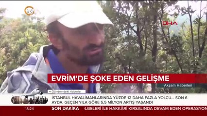 Evrim'in babası ve bir akrabası gözaltında