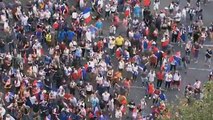 #شاهد | مباشر  فوز فرنسا بكأس العالم 2018 .. وإحتفالات فى المدن الفرنسية