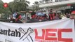Varsity students hold anti-UEC protest