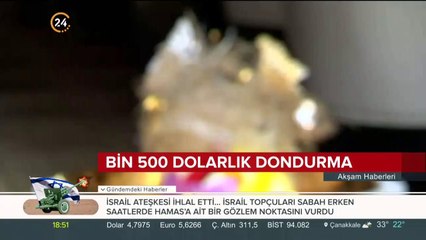 İşte bin 500 dolarlık dondurma
