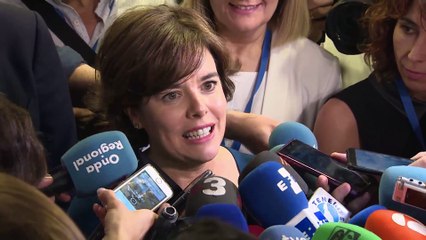 Santamaría no desvela si aceptará ser secretaria general del PP