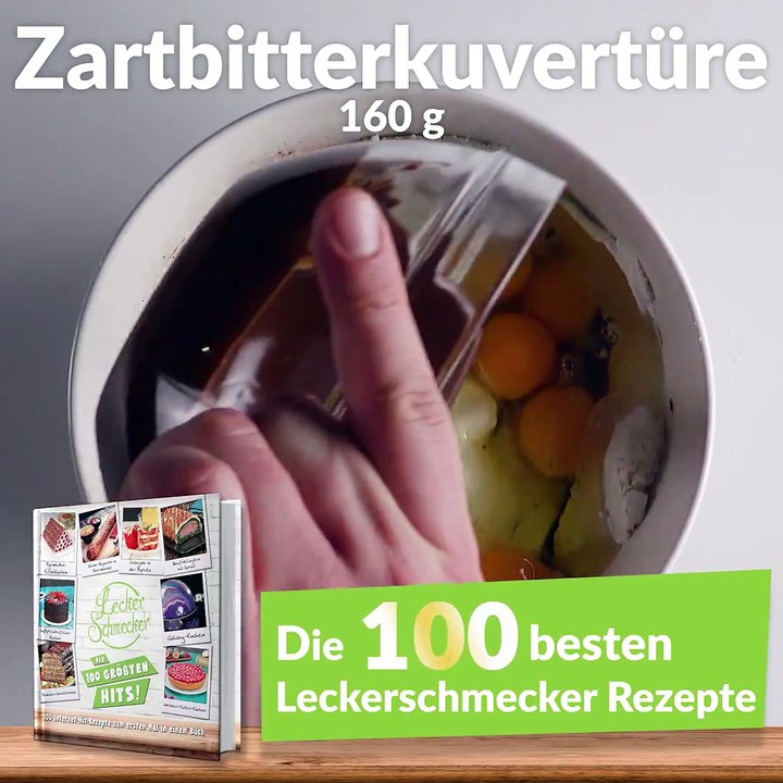 Wenn dieser 'Vulkan' ausbricht, freuen sich alle Schoko-Fans!   Auf Pinterest merken:  Hier gibt's das ganze Rezept: