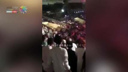 مشاجرة بين الجماهير فى حفل بلقيس بسلطنة عمان