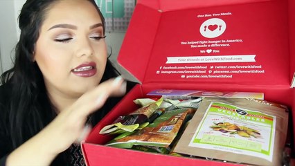 Taste Test & Unboxing!   Love With Food!