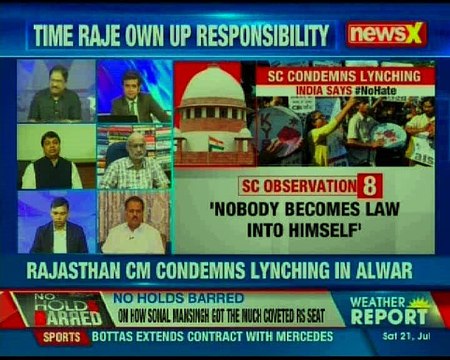 Two people arrested in the horrific incident of mob lynching in Alwar, Rajasthan