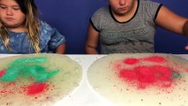 1 GALLON OF POP ROCKS SLIME VS 1 GALLON OF POP ROCKS SLIME - MAKING GIANT CLEAR SLIMES