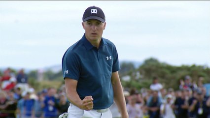 Spieth prend seul la tête avec ce birdie inspiré !