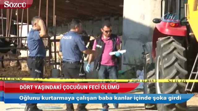 4 yaşındaki çocuğun feci ölümü!