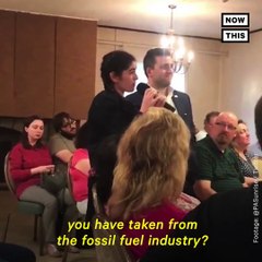 This GOP candidate called a teen activist 'young and naive' for challenging his absurd claim that climate change is caused by human body heat (via NowThis Polit