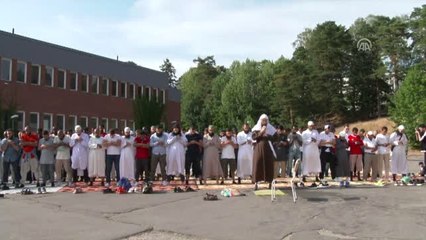 İsveç'te Müslümanlardan Yağmur Duası