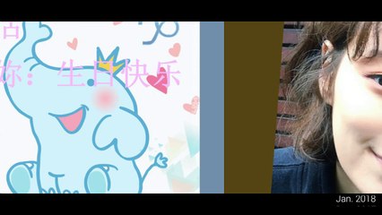 6 李京恬0107生日快乐，微影片-城市 祝福不能忘。李京恬Eunice