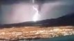 Plane Passengers Witness Lighting Storm Over Las Vegas Area
