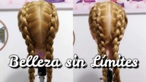 Como Hacer Trenzas de Boxeadora de 4 Cabos Redonda y Plana by Belleza sin Limites