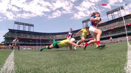 (Résumé) France / Australie - 1/2 Finale Coupe du Monde Rugby à 7 Féminin