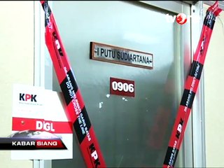 KPK Segel Ruang Kerja Anggota DPR I Putu Sudiartana
