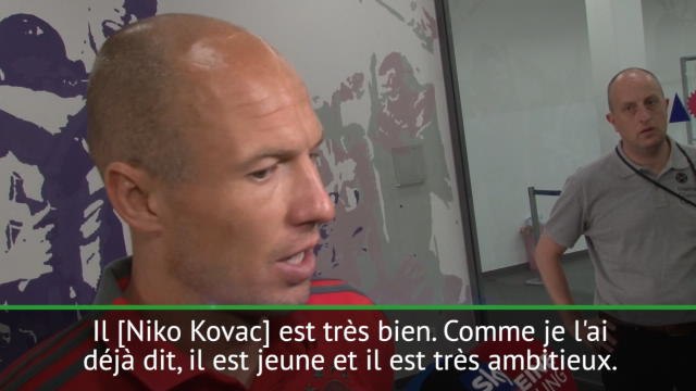 Bayern - Robben: Nous allons soutenir Kovac