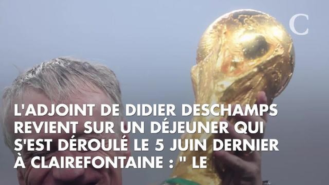 Quand Brigitte Macron parlait de son rôle de grand-mère avec Guy Stephan, l'adjoint de Didier Deschamps