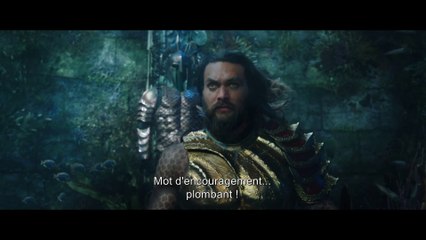 Aquaman - Bande-annonce Comic Con (VOST) avec Jason Momoa