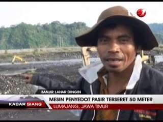 Banjir Lahar Dingin kembali Terjang Sungai Rejali Lumajang