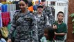 Filipino orphans visit HMAS Adelaide