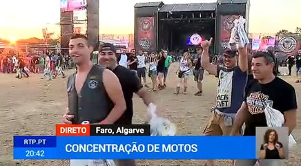 Número de participantes na concentração motard de Faro pode ter batido um recorde