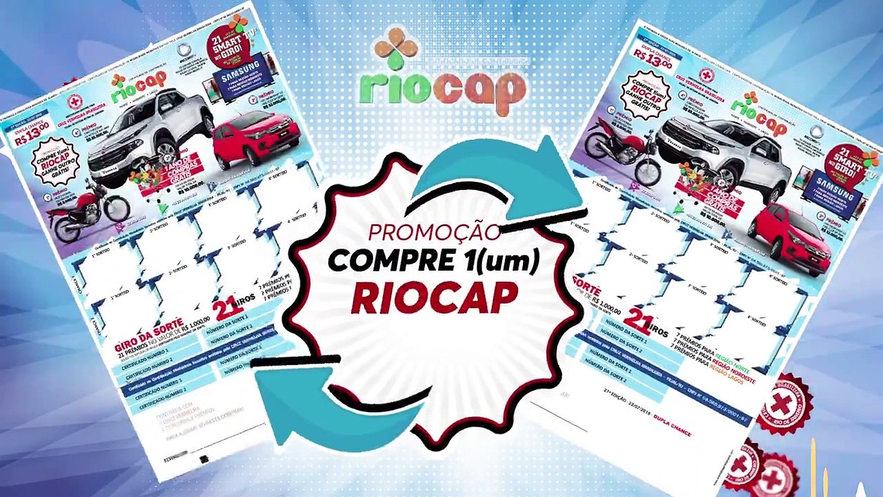Rio Cap, 22/07/2018 : resultado do sorteio deste domingo