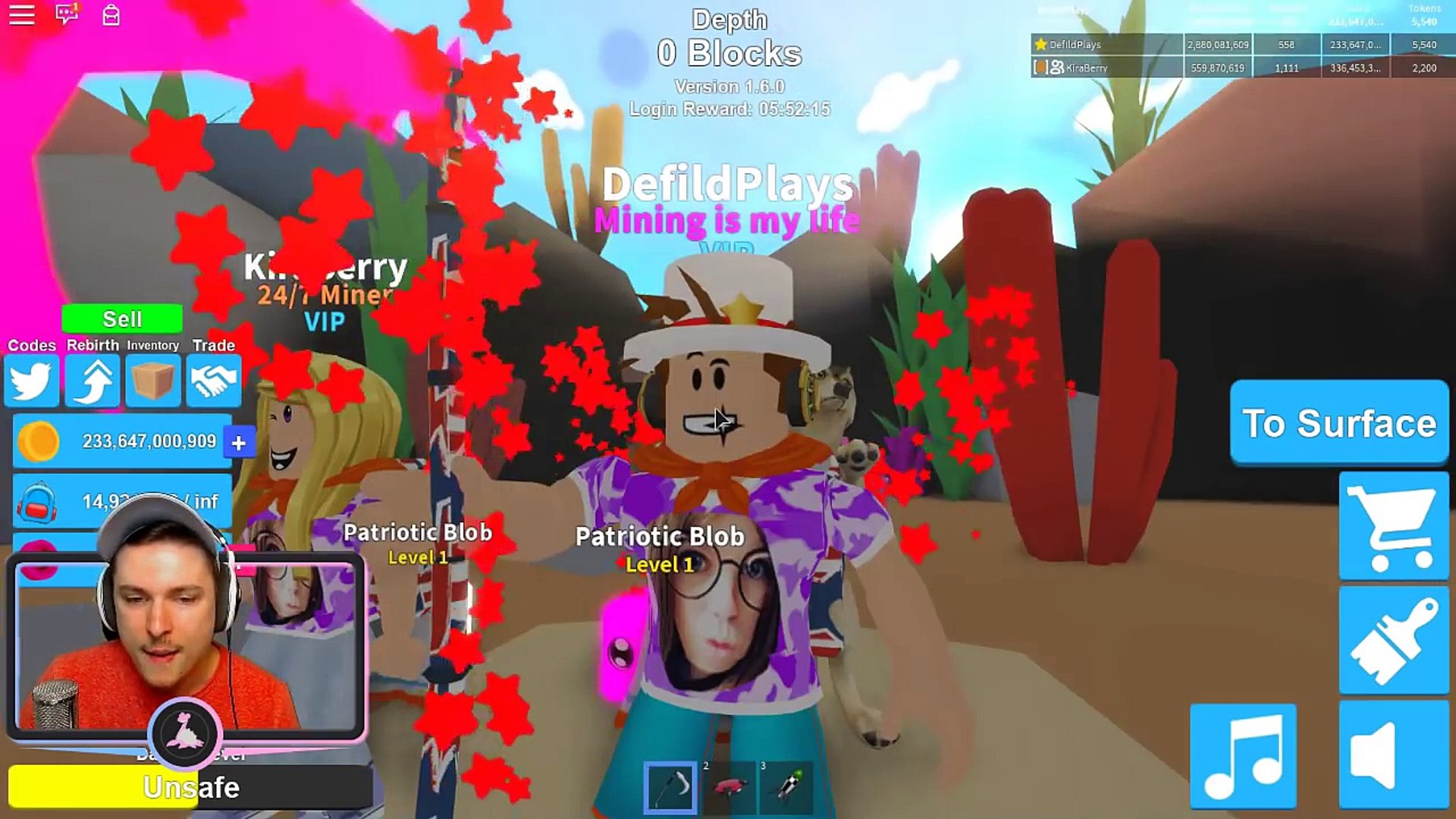 9 Mythical Roblox Mining Simulator Owner Birthday Codes Dailymotion Video - codes of mining simulator in roblox