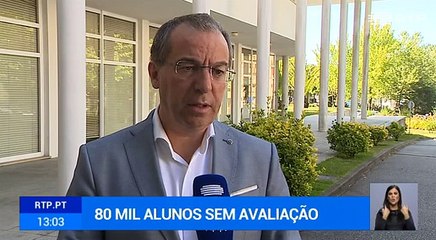 Cerca de 80 mil alunos continuam sem notas atribuídas