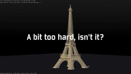 Eiffel Tower Collapsing in TTS Demo 5!