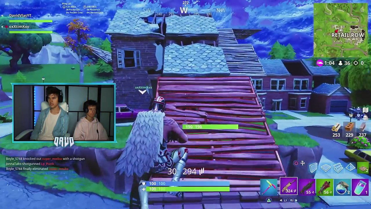 REAL LIFE FORTNITE CLINGER PRANK ON MY LITTLE BROTHER! FORTNITE IN REAL LIFE