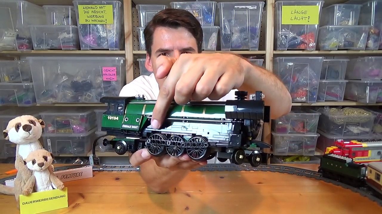 Der schönste Zug der Welt - LEGO® 10194 - Emerald Night