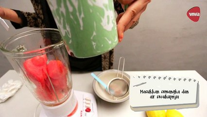 Fresh Watermelon Ice - Cooking With Me #03