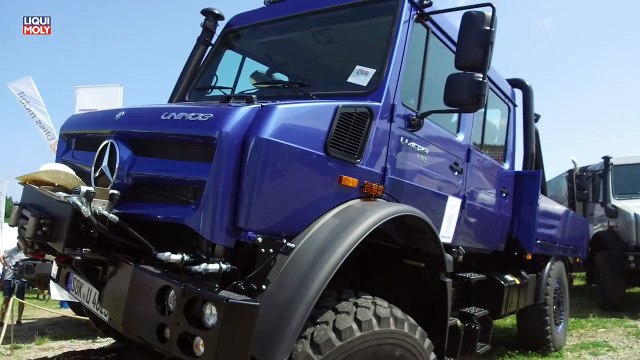 Onlinemotor Abenteuer&Allrad 2018 Hellgeth und Mercedes Benz Trucks Hochgeländegängiger Unimog Zetro